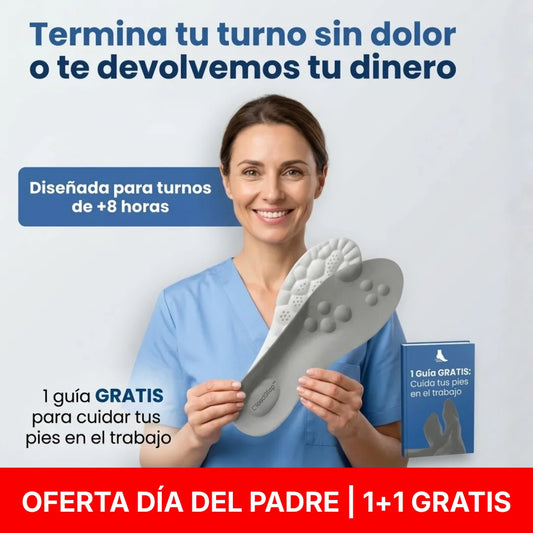 CloudStep™- Turnos de 10 Horas Sin Dolor de Pies