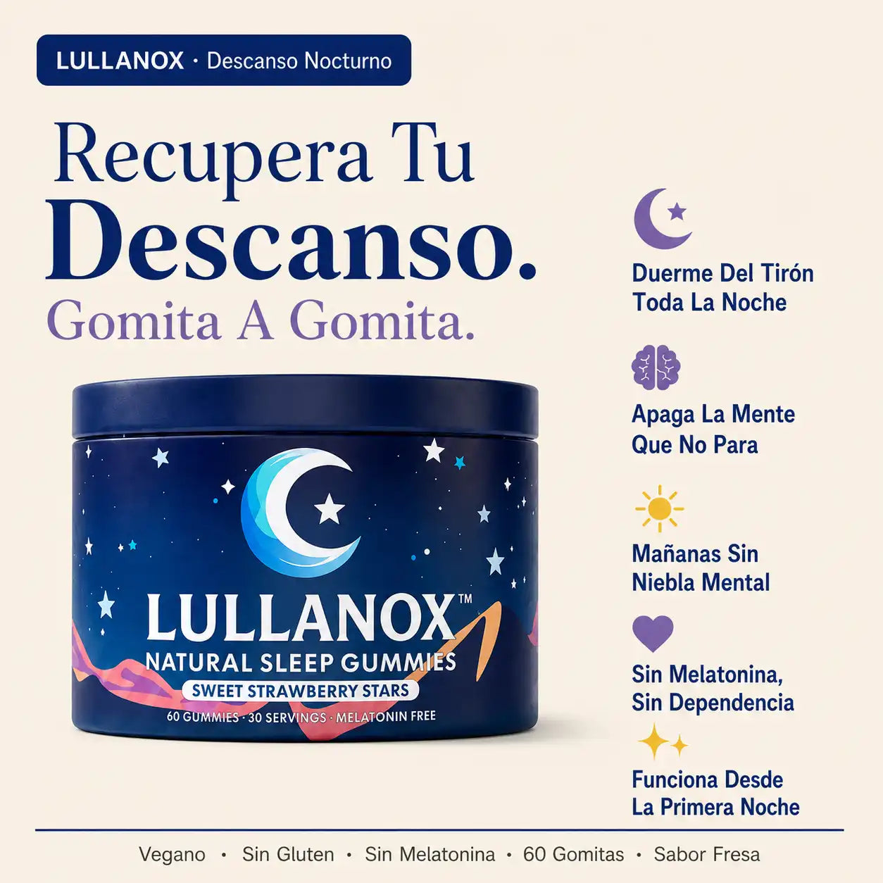 Lullanox™ - Deja de Despertarte a las 3 de la Mañana Desde la Primera Noche