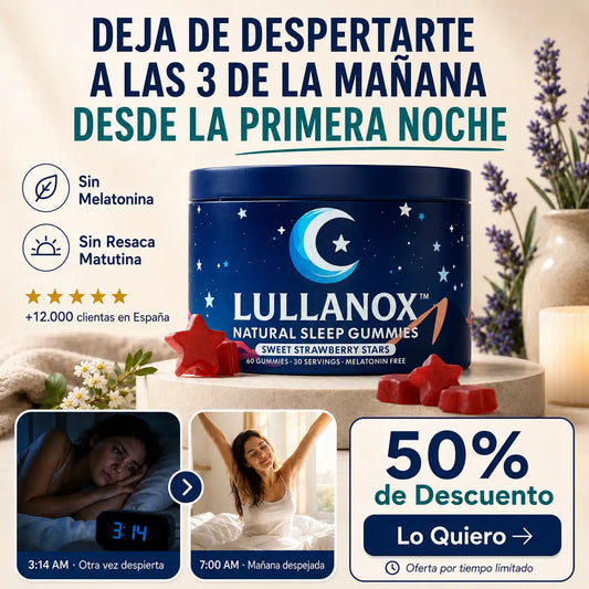 Lullanox™ - Deja de Despertarte a las 3 de la Mañana Desde la Primera Noche